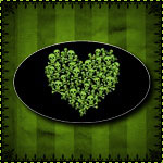 Poison Skull Heart Sticker (Oval)