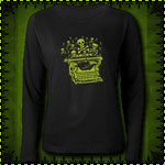 Poison Typewriter Women's Long Sleeve Dark T-Shirt