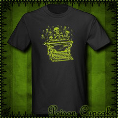 Poison Typewriter Dark T-Shirt