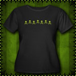 Row of Skulls and Crossbones Women's Plus Size Sco
