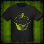 Poison Cupcake Kids Dark T-Shirt
