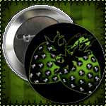 Poison Strawberries Button