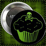 Poison Cupcake Button