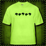 Poison Cupcakes Green T-Shirt