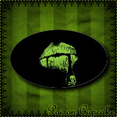 Poison Lips Sticker (Oval)