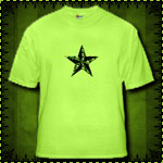Skull Nautical Star Green T-Shirt