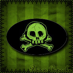 Scribble Skull Sticker
