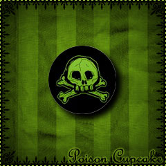 Scribble Skulls Mini Button