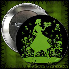 Poison Housewife Button