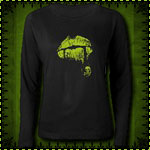 Poison Lips Women's Long Sleeve Dark T-Shirt