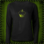 Poison Cupcake Women's Long Sleeve Dark T-Shirt